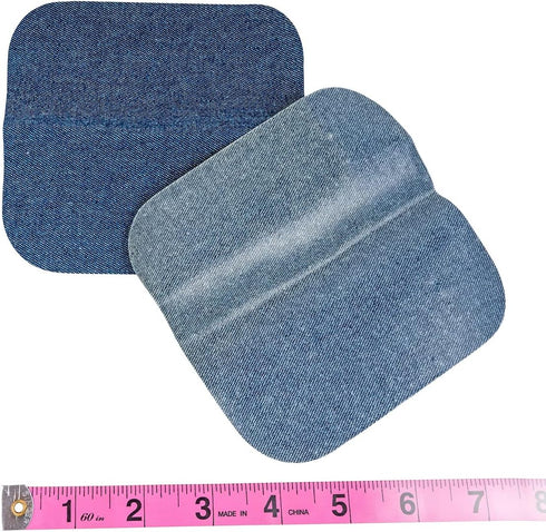 SINGER 00060 5-inch-by-5-inch Iron-On Patches, Denim, 2-Count,...