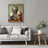 Posterizer 1 pcs-futuristic men getting served beer by a robot-Abstract & Modern Art - Art for Cafe, Restaurant, Coffee Bar - UNFRAMED Wall Art...