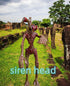 4 PCS Siren Head Toys Siren Head Action Figure Monster Amazing Head Horror Models (Series-E)...