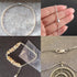 925 Sterling Silver Jewelry Making Lobster Claw 10mm, 23PCS Italian Rectangle Trigger Clasps with Open Jump Rings Set, Small Necklaces Bracelet Co...