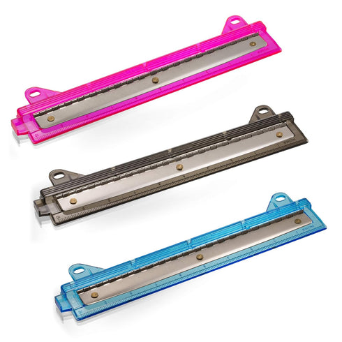 Officemate Ring Binder Punch, 3 Sheet Capacity, Comes in Assorted Colors - Pink/Teal/Smoke(90112)...