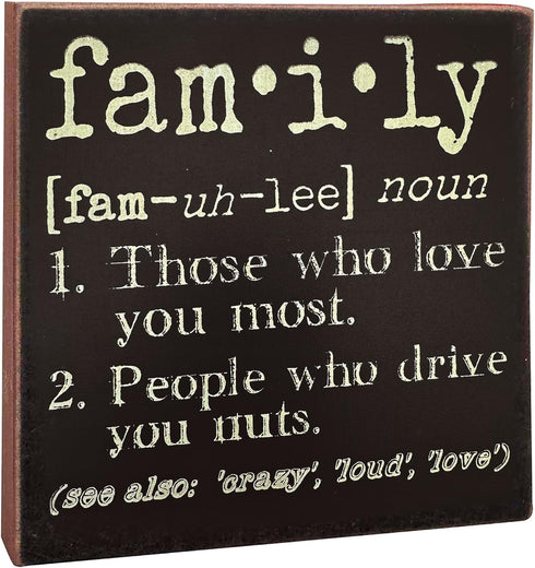 Family Definition Sign...