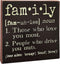 Family Definition Sign...