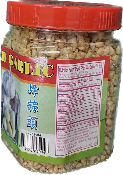 Fried Garlic Coconut Tree Jar 6oz (170g) Asian Vietnamese Thai Cuisine Crunchy Condiment...