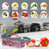 Ourokhome Vegetable Chopper, 12 in 1 Professional Mandoline Slicer for Kitchen, Multifunctional Food Chopper Cutter for Onion, Potato, Tomato, Veg...