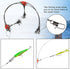 Saltwater Fishing Wire Leader Fishing Leaders with Swivels Snaps Stainless Steel Sulf Fishing Rigs Fishing Gear Tackles for Lures Bait Hooks...