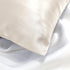 Spasilk Pure Silk Pillowcase, Charmeuse Silk Pillowcase, Hypoallergenic, Queen Sized, Ivory...