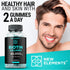 Biotin & Collagen Peptides Gummies - 50,000mcg Collagen + 10,000mcg Biotin | Hair, Skin & Nails Support for Men & Women | Hair Growth, Glowing Ski...
