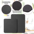 2 Pcs Sewing Machine Muffling Mat Pedal Mat Sewing Machine Mat Reduce Vibrations Noise No Slip Rubber Sewing Machine Accessories for Quilting Embr...