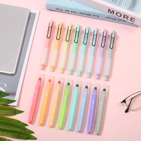 Mr. Pen- Bible Highlighters and Pens, 16 Pack, Gel Highlighters, Bible Highlighters No Bleed, Retractable Gel Pens, Bible Journaling Kit, Gel High...