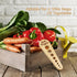Herb Stripper Wooden Vegetable Leaf Remover Rustic Safe Kitchen Tool Cooking Gifts for Chefs and Housewives (Wooden)...