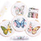 REEWISLY 4 pcs of Embroidery Starter kit with Patterns and Instructions, DIY Adult Beginner Cross Stitch Kits, Including 2 Plastic Embroidery Hoop...