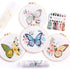 REEWISLY 4 pcs of Embroidery Starter kit with Patterns and Instructions, DIY Adult Beginner Cross Stitch Kits, Including 2 Plastic Embroidery Hoop...