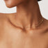 PAVOI 14K Gold Plated Station Necklace | Simulated Diamond BTY Necklace | Womens CZ Chain Necklace | Layering Necklaces...