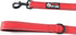 Dog Leash 8ft Long - RED - Traffic Padded Two Handle - Heavy Duty - Double Handles Lead for Control Safety Training - Leashes for Large Dogs or Me...