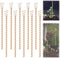 10 Pack 11.8" Electroculture Copper Gardening Antenna Long Copper Garden Stake Garden Tool Coil, Garden Copper Stakes Copper Plant Stakes for Grow...