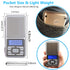 Food Travel Scale Portable Pocket Scale Gram Capacity 500g Degital Kitchen Small Miniature Scale Lab Measuring Scale High Precision...