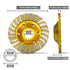Concrete Grinding Wheel 4 inch for Angle Grinder - Diamond Cup Wheel for Grinding Concrete, Cement, Masonry Stones, Granite, Marble - 24 Segment T...
