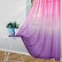 Pink and Purple Curtains for Girls Bedroom Decor Set 1 Single Panel Pocket Window Voile Pastel Sheer Ombre Rainbow Curtain for Kid Room Decoration...