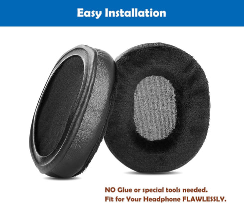 Soft Fabric Headset Earpads Compatible with Yamaha HPH-MT8 Headphone Replacement Headphone Ear Pads...