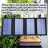 Solar Charger 5V Portable Power Bank with USB Input Folding Solar Panel Phone Charger Compatible with Smart Phones,Tablets and More......