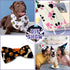 16 Pieces Dog Bone Paws Fabric Paw Print Fabric Retro Fabrics Sewing Fabric Animal Themed Pattern Decorative Fabric Animal Themed Pattern Bone Pri...