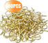 Aylifu Ceiling Screw Hooks, 100 Pieces 3/4 Inch Cup Hooks Screw-in Hooks for Hanging Plants Mug Cup, Gold...