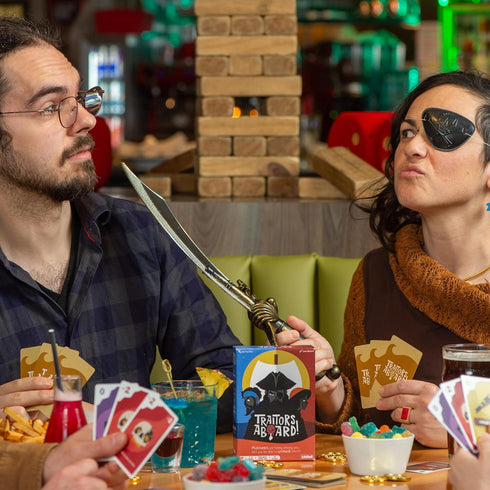 Traitors Aboard Game - Award Winning Secret Identity Party Game - Fun, Strategy, Bluffing and Betrayal | Easy to Learn, 15-Minute Round | Popular ...