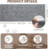 Cat Scratching Mat, 40"x16" Self-Adhesive Carpet Mat Trimmable Replacement for Cat Tree, Cat Wall Shelves, Cat Scratching Post, DIY Couch Furnitur...