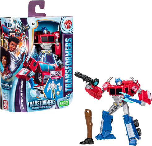 Transformers Toys EarthSpark Deluxe Class Optimus Prime Action Figure, 5-Inch, Robot Toys for Kids Ages 6 and Up...