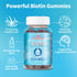 Biotin Gummies - Hair and Nails Strength Growth Vitamins Supplements for Women Health and Beauty - 10000 MCG Skin Chewable Supplement - Raspberry ...