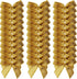 50pcs 1-Inch Mini Ribbon Bows for Crafts Metallic Ribbon Ornaments Mini Christmas Bows Appliques Craft for Sewing,Scrapbook(Gold)...