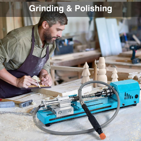 Precision 41.3'' Flex Shaft Adapter Attachment with 40-pcs Rotary Tool Accessory Kit for Grinding and Polishing?Sanding, Drilling, Carving...