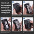 Exterior Outdoor Waterproof Hide Wall Mounted Key Safe Box - House use Key Storage Lock Box,Key Lock Box(Black)......