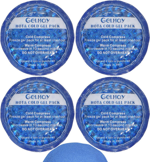 Ice Eye Patches for Puffy Eyes, Cooling Medical Eye Patch Pad Gel Pack Cover Eyepatch Cold Hot Therapy Eye Bags Dark Circles After Surgery Adult K...
