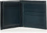 Timberland mens Leather Wallet With Attached Flip Pocket, Navy (Blix), One Size...