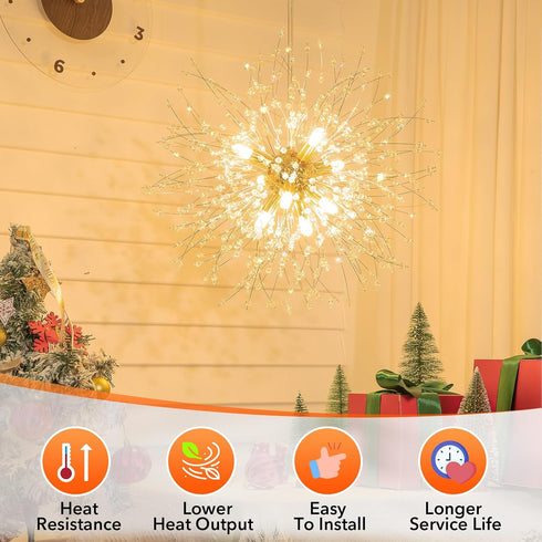 MAXvolador G9 LED Bulb Dimmable, Warm White 2700K, 40W T4 Halogen Equivalent, Bi Pin Base 4W G9 Light Bulbs for Chandelier Lighting, 400LM, 6 Pack...