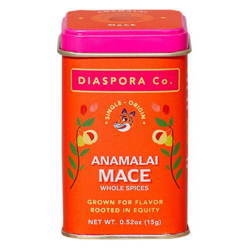 Diaspora Co. Anamalai Mace | Single-Origin Whole Mace Blades | Floral & Aromatic | 15g Everyday Tin...
