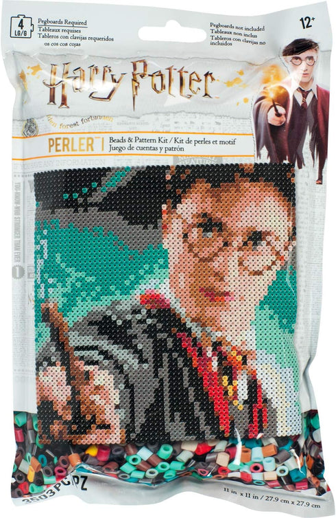 Perler Harry Potter Pattern and Fuse Bead Kit, x 11'', 3503pc, Assorted, Small...