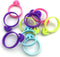 60 Pcs Pastry Bag Ties Reusable Icing Bag Ties Silicone Decoration Bag Clips Cake Piping Bag Ties for Cupcakes Cookies and Pastry(15 Pieces Light ...