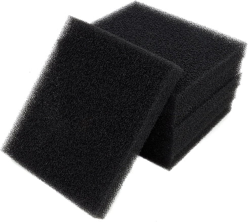 ALEGI Aquarium Bio Sponge Fitler Media, 6.28 x 5.5 x 0.78 Inch Fish Tank Filter Cartridge Filter Foam Pad Inserts for ML350 (6 Pack)...