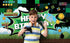 Video Game Party Decoration Kit - Includes Photography Backdrop & 10 Studio Selfie Photo Booth Props with Sticks - Gamer Theme Studio Background B...