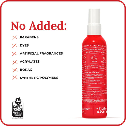 Emergency Stain Rescue Remover Spray – 4oz Laundry Stain Remover for Clothes, Upholstery Fabric, Carpet - Works on Most Blood, Grass, Coffee, Mud,...