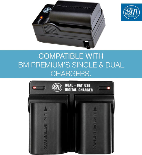 BM Premium LP-E6N Battery for Canon EOS R, EOS R5, EOS 90D, EOS 60D, EOS 70D, EOS 80D, EOS 5D II, EOS 5D III, EOS 5D IV, EOS 5Ds, EOS 6D, EOS 6D I...