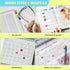 Book Tabs Pastel 1400 PCS Sticky Tabs,Transparent 7 Pads Annotation Post Note Book Flags Page Markers Index Tabs 2024 Planner Relocatable Clear St...