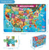 Kids Puzzle Toy Puzzles for Kids Ages 4-8 USA Map Floor Puzzle Raising Children Recognition &Promotes Hand-Eye Coordinatio (46Pcs)...