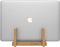 Kothar Wooden Vertical Laptop Stand for Desk, Vertical Laptop Holder, Bamboo, Desktop Dock for Apple MacBook, Microsoft Surface, iPad, Tablets and...