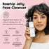 Cleen Beauty Cleanse and Skin Care Set | Daily Regimen | Rosehip Jelly Face Cleanser + Bakuchiol Antioxidant Renewing Serum | Anti-Aging Serum | H...