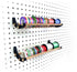 PEGGY Pegboard Tape and Ribbon Organizer, Accessory Hook and Dowel Storage for Wrapping, Crafts, Hobby, Wine Rack 12in kit (1pk)...
