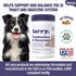 Dog Probiotics and Digestive Enzymes by Larry | 1 Billion CFUs of Probiotics for Dogs | Digestion, Bowel Support, & Gut Health for Dogs | Probioti...